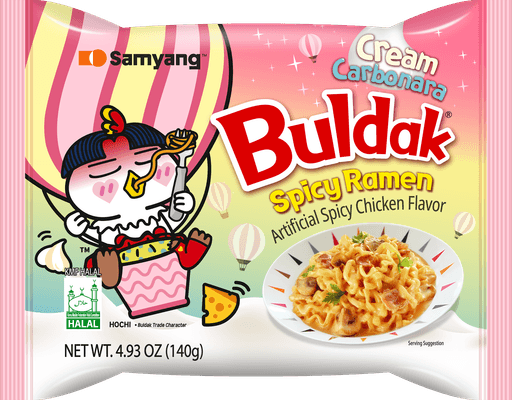 Buldak Ramen Cream Carbonara