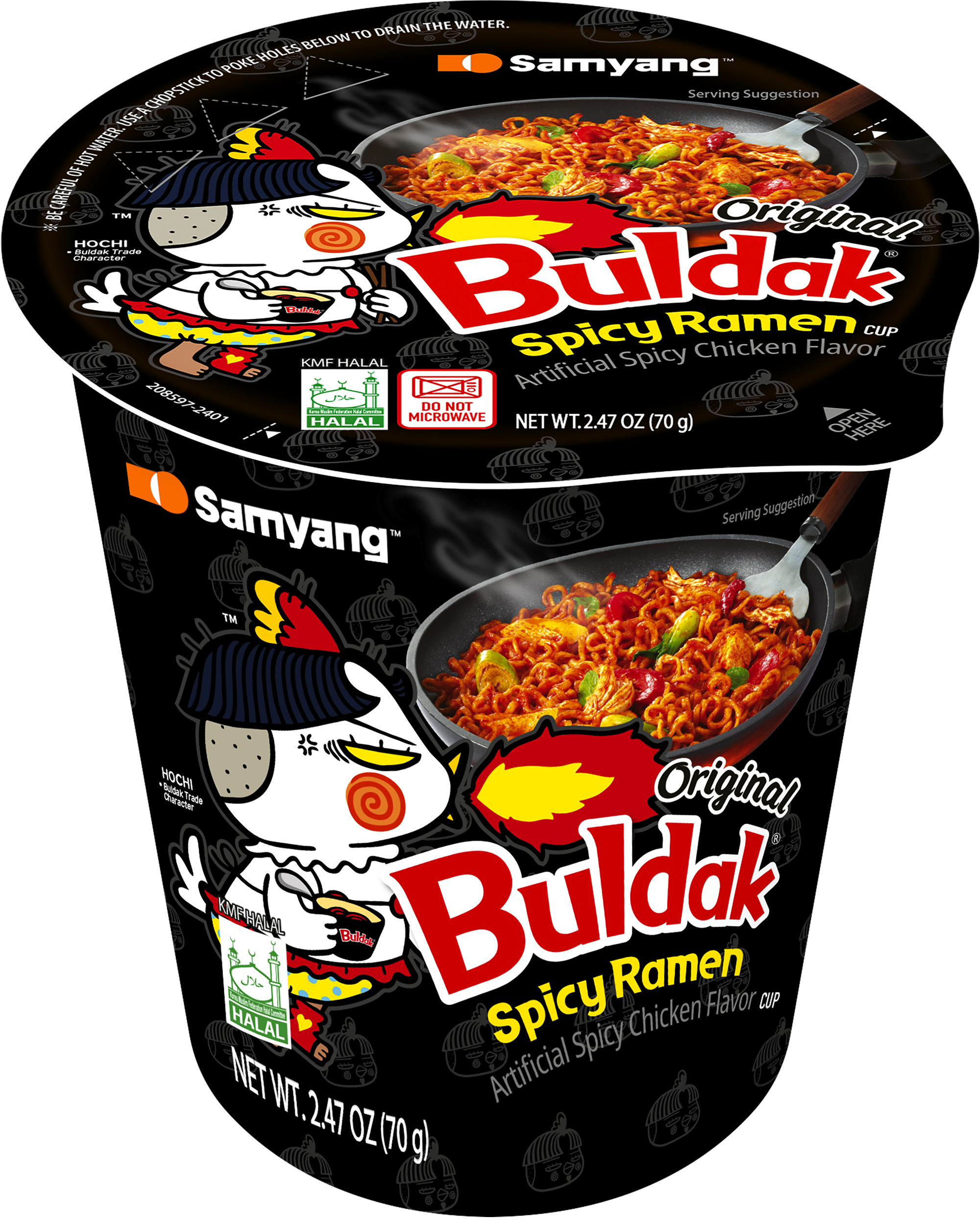 Buldak Ramen Original Cup 2.47 OZ (70g)