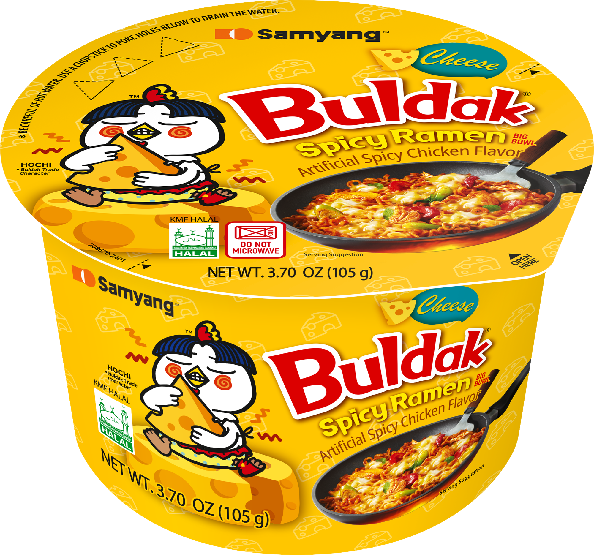 Buldak Ramen Cheese Big Bowl
