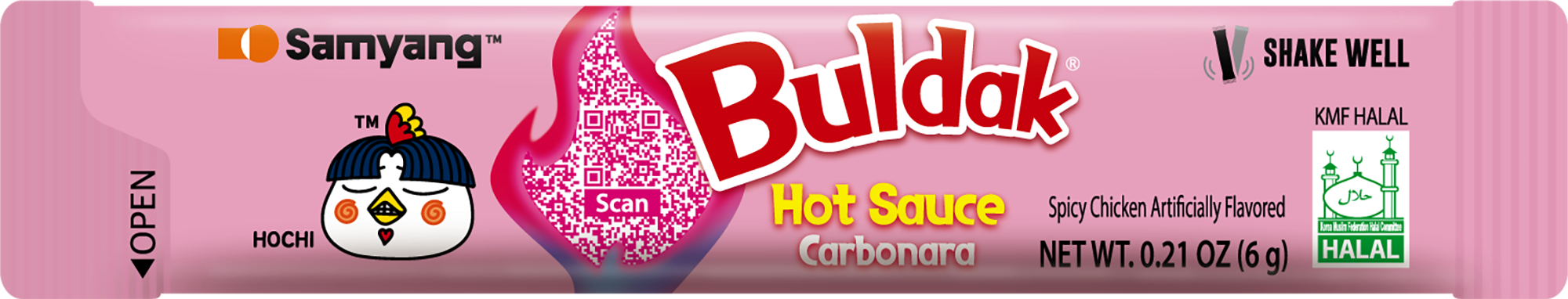 Buldak Hot Sauce Carbonara