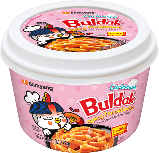 Buldak Tteokbokki Carbonara