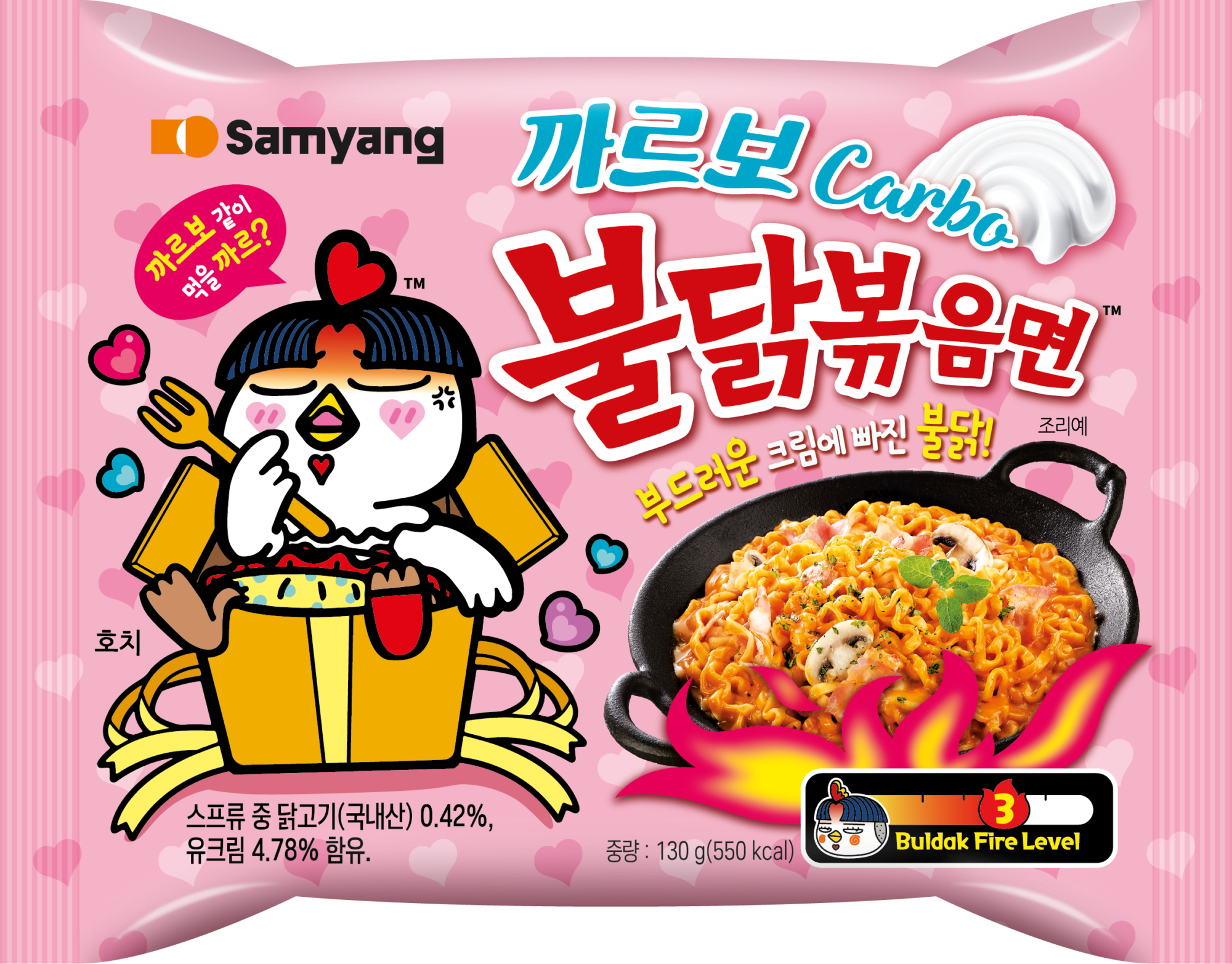 까르보 불닭볶음면