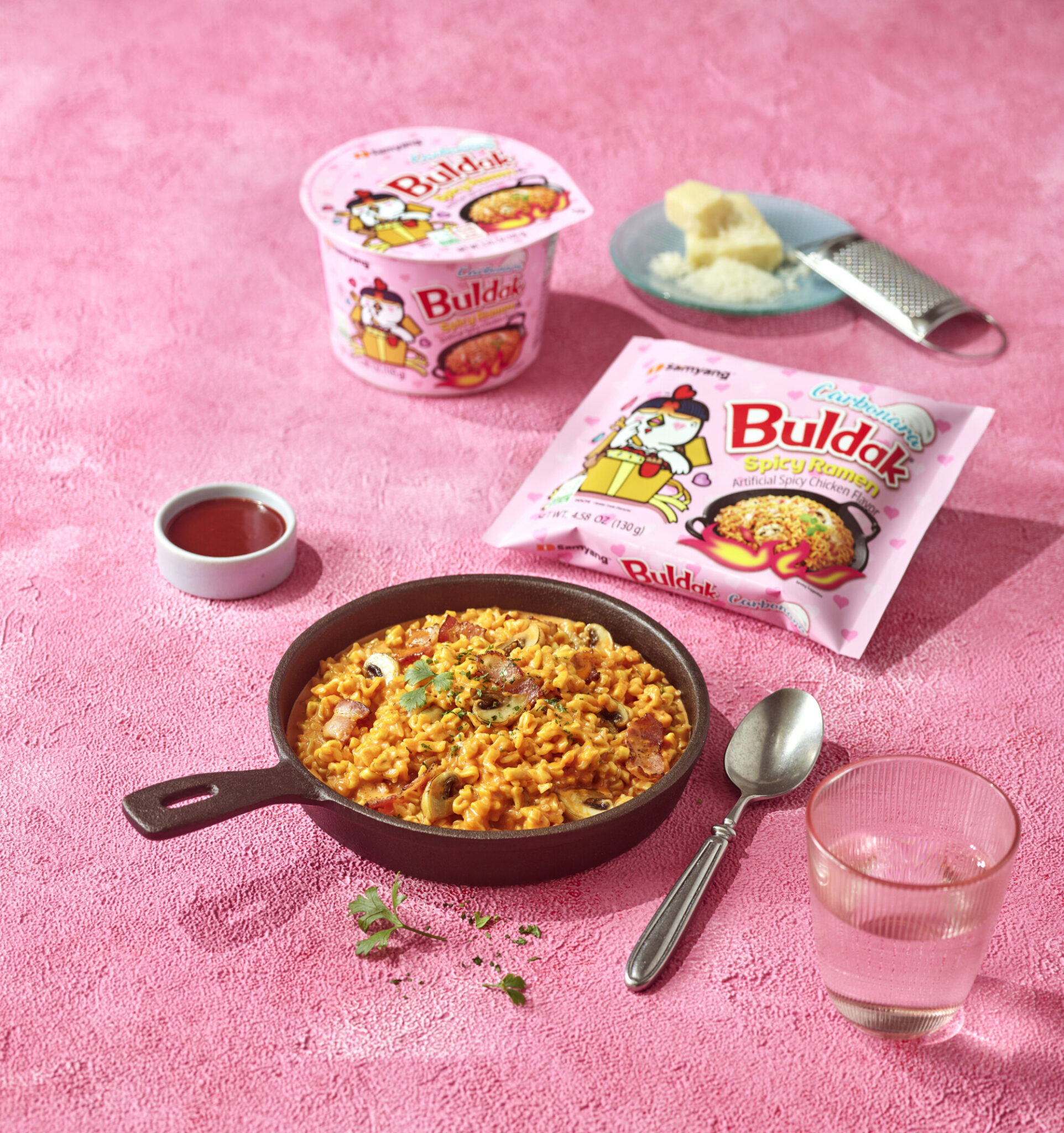 Buldak Ramen Carbonara 4.58 OZ(130g) - Buldak.com