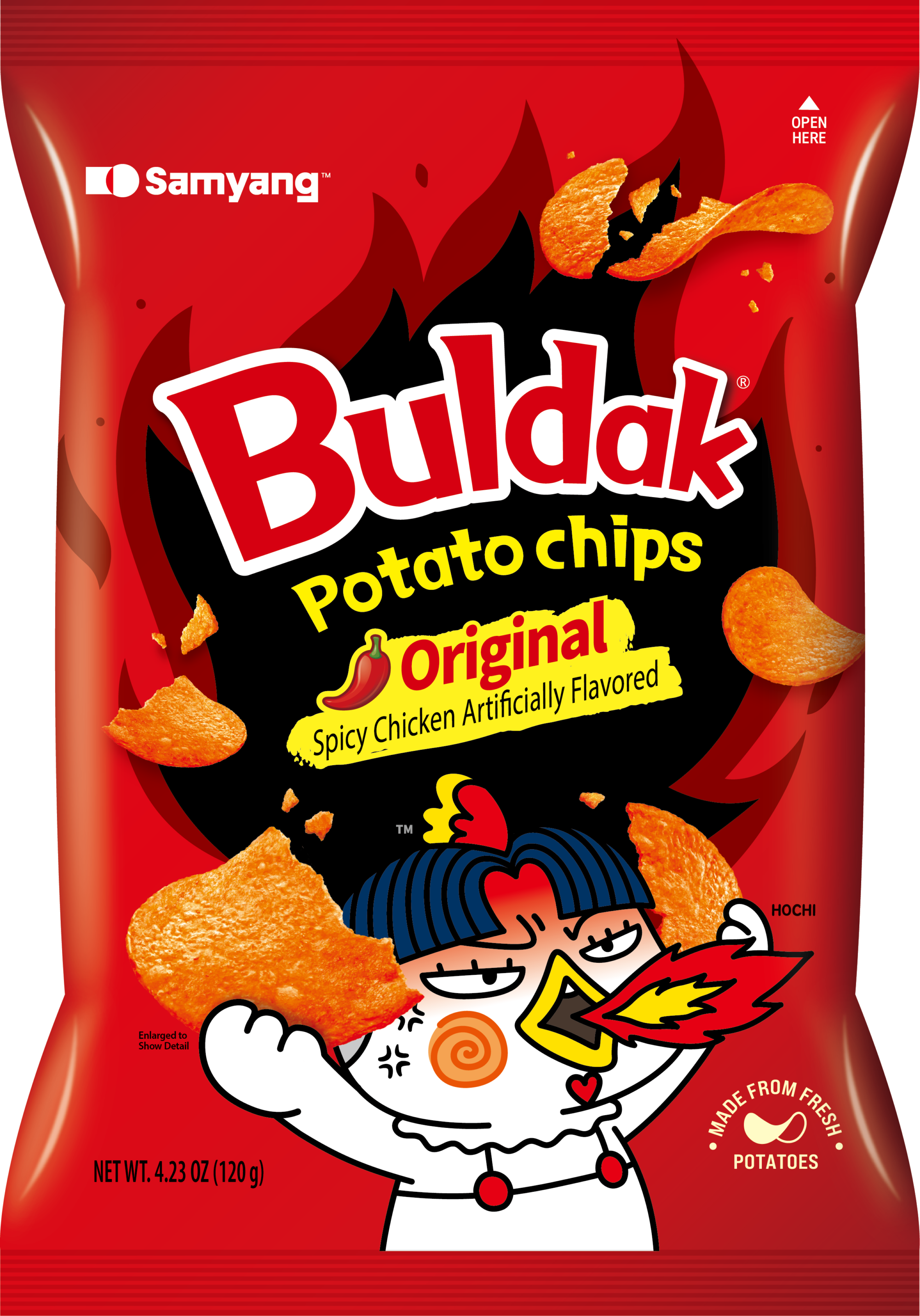 Buldak Potato Chips Original