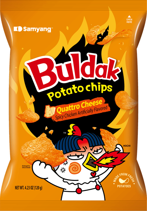 Buldak Potato Chips Quattro cheese