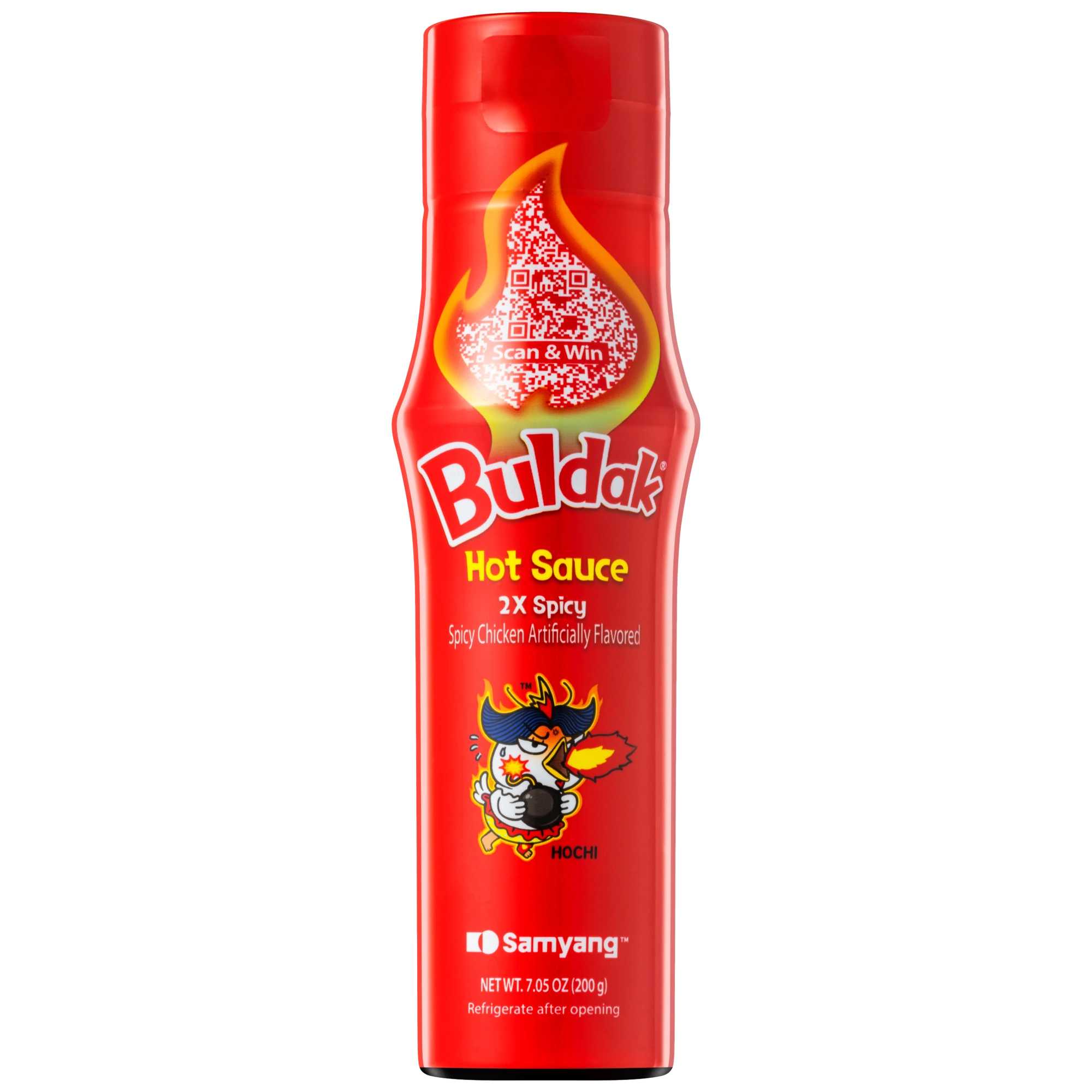 Buldak Hot Sauce 2x Spicy 7.05oz (200g)