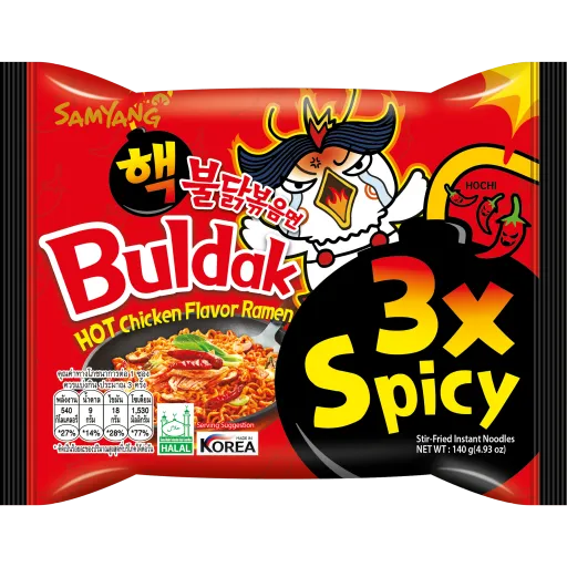 ซัมยัง บูลดัก ฮอต ชิคเก้น 3 เอ็กซ์ สไปซี่ ราเมง 