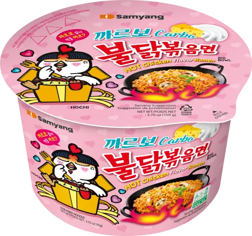 ซัมยัง บูลดัก ฮอต ชิคเก้น คาโบนาร่า บิ๊ก โบว์ล