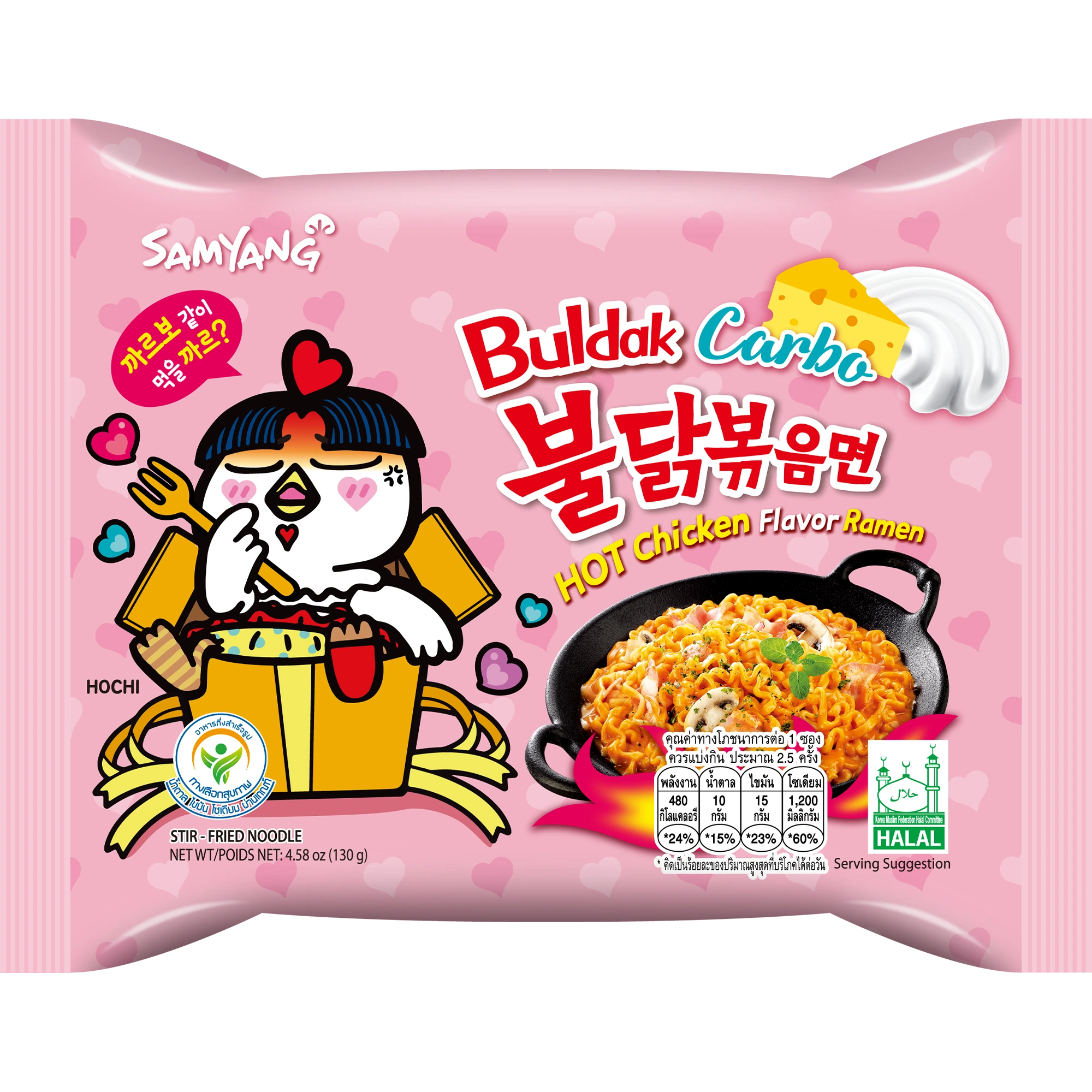 ซัมยัง บูลดัก ฮอต ชิคเก้น คาโบนาร่า ราเมง