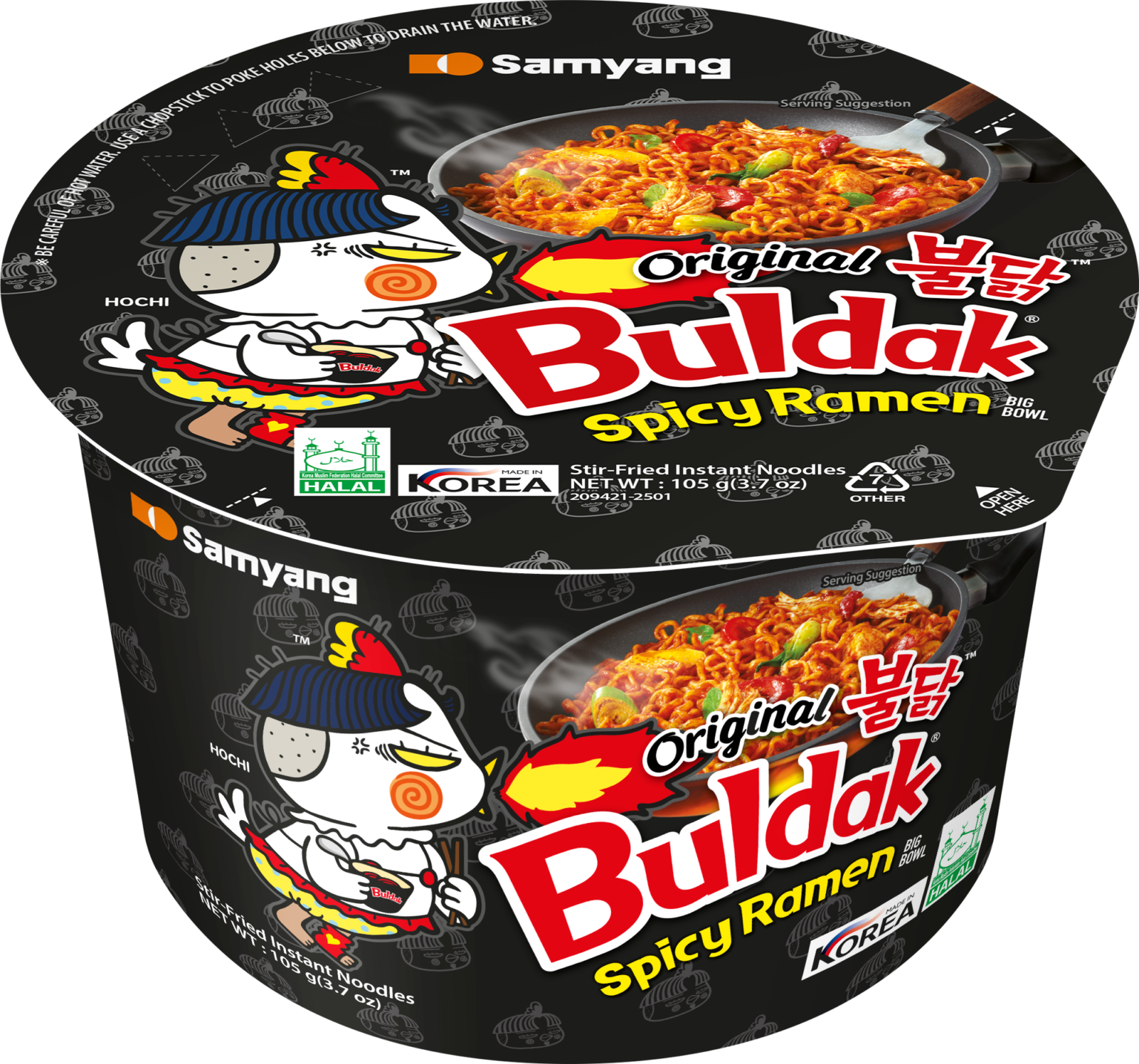 Buldak Hot Sauce Original 200g Buldak com