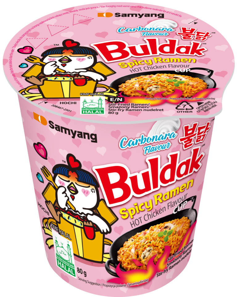 Buldak Spicy Ramen Carbonara Cup 80g