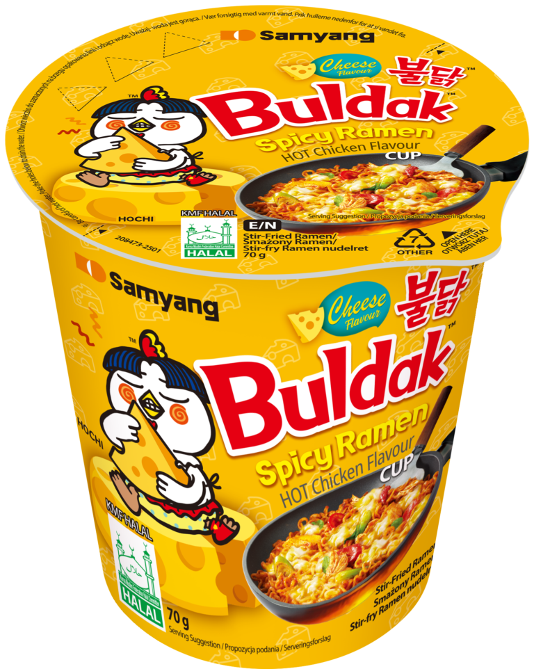 Buldak Spicy Ramen Cheese Cup 70g