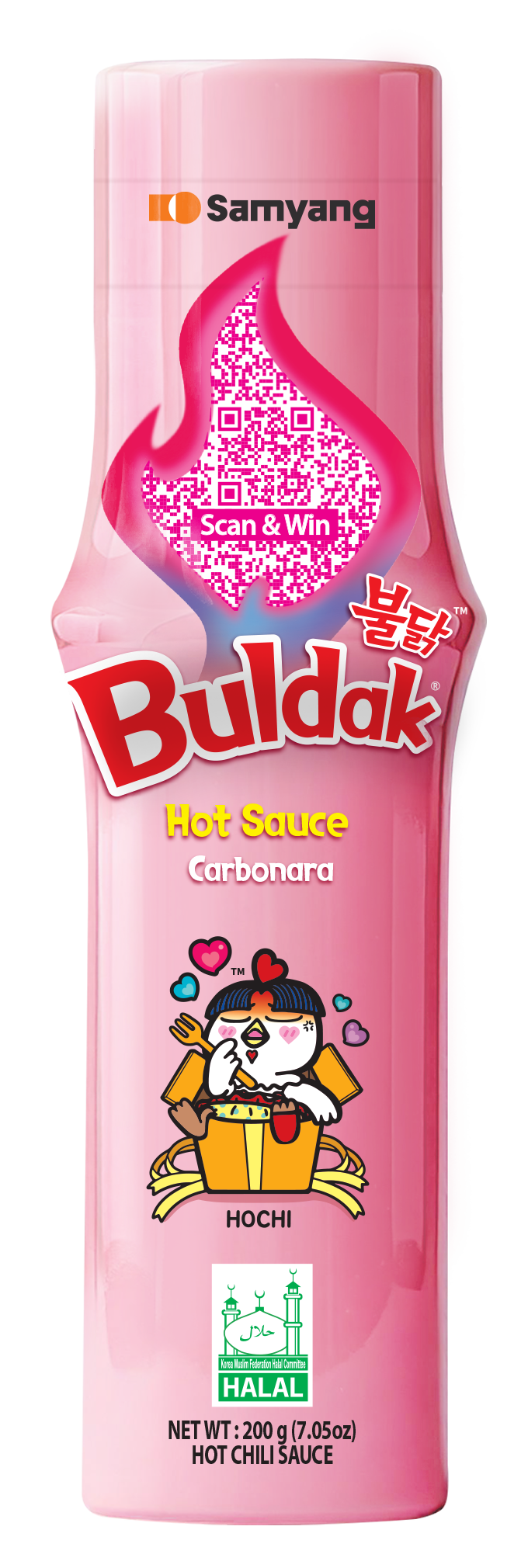 Buldak Hot Sauce Carbonara 200g