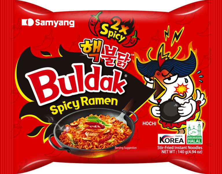 Buldak Spicy Ramen 2X Spicy 140g
