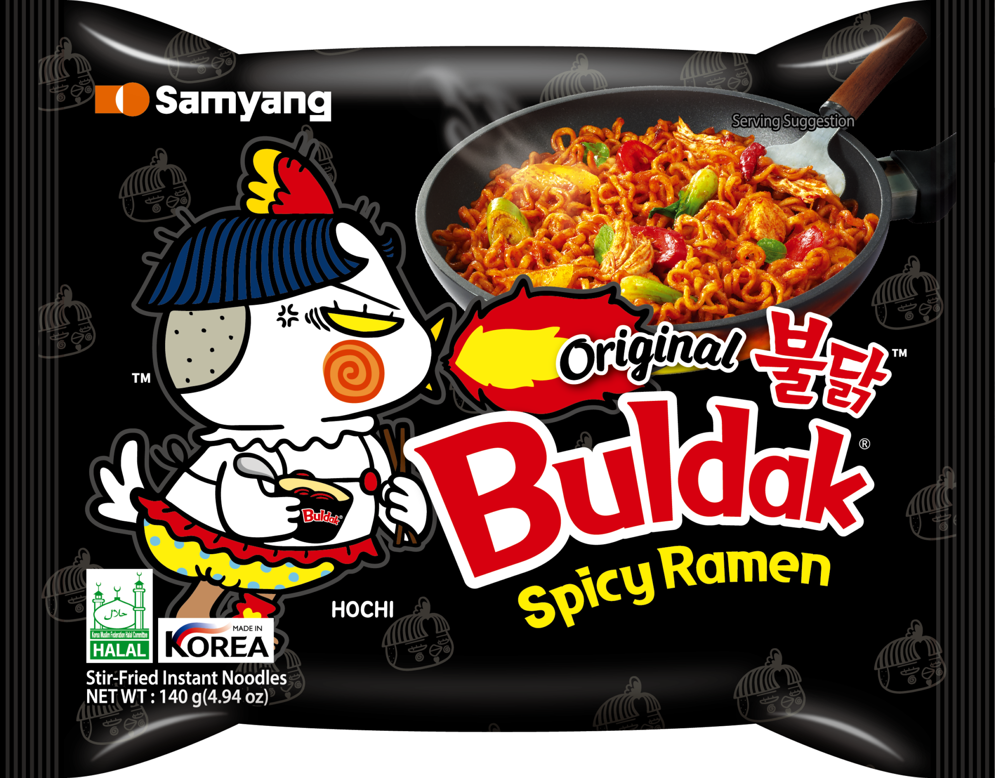 Buldak Spicy Ramen Original 140g