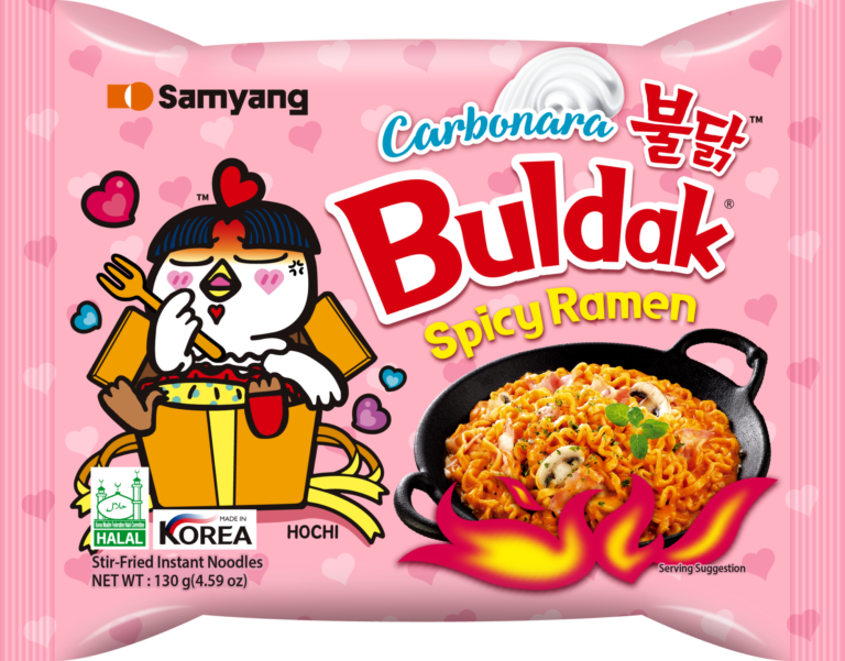 Buldak Spicy Ramen Carbonara 130g