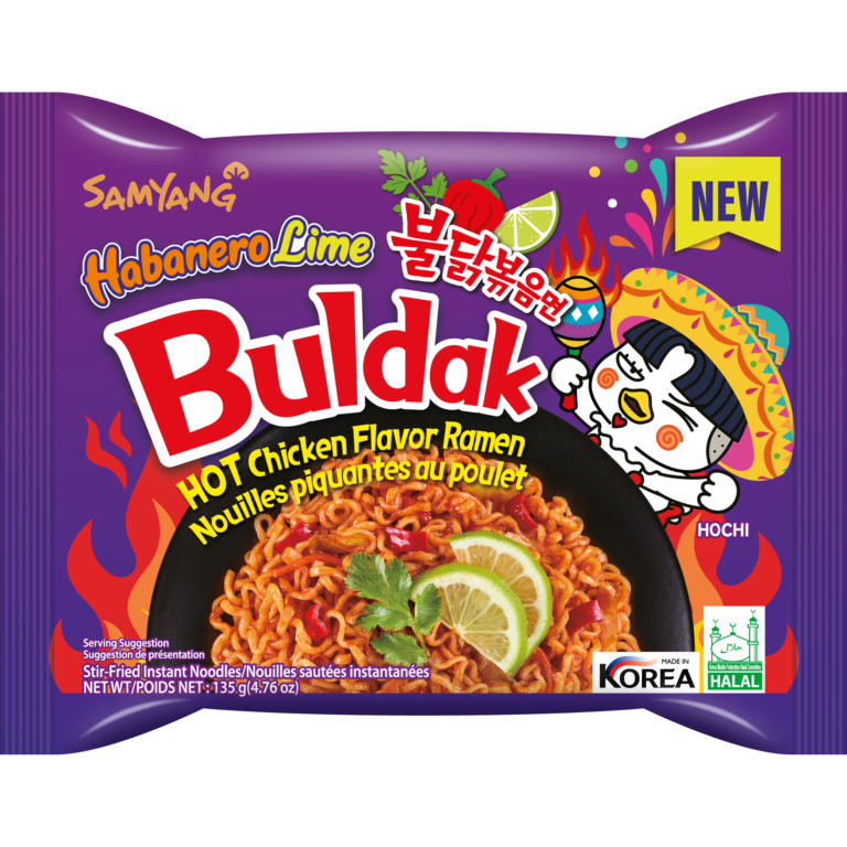 Buldak Spicy Ramen Habanero Lime 135g