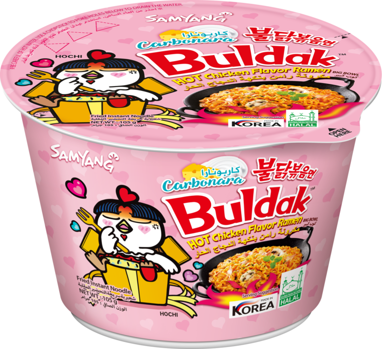 Buldak Ramen Carbonara Big Bowl (105g)