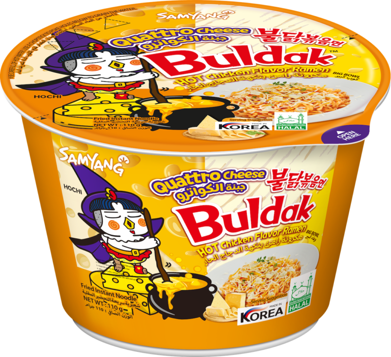 Buldak Ramen Quattro Cheese Big Bowl (110g)