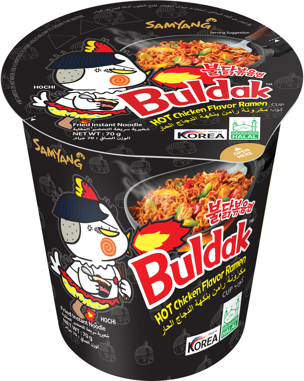 Buldak Spicy Ramen Original Cup (70g)