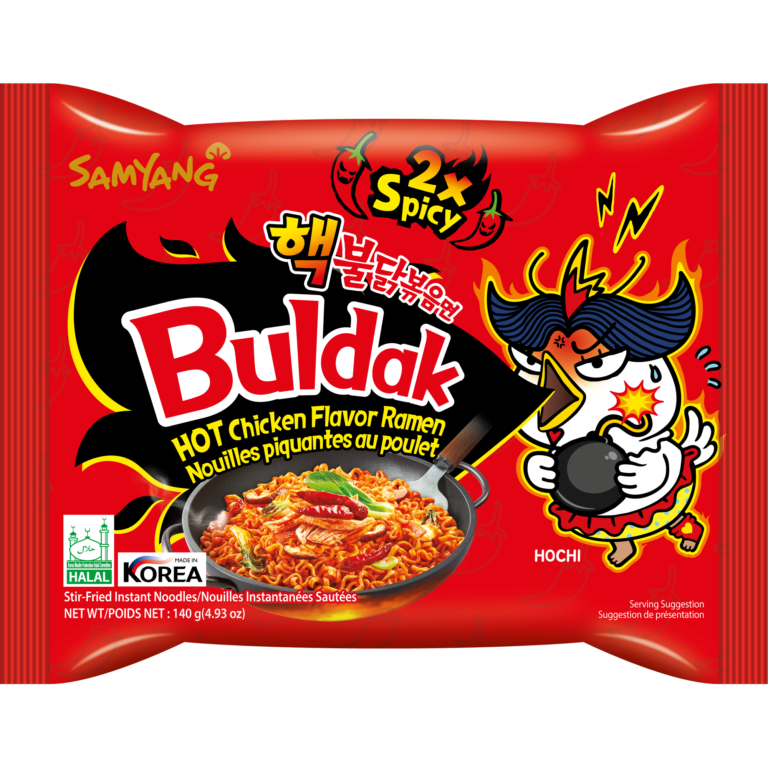 Mì khô gà cực cay Buldak (140g)