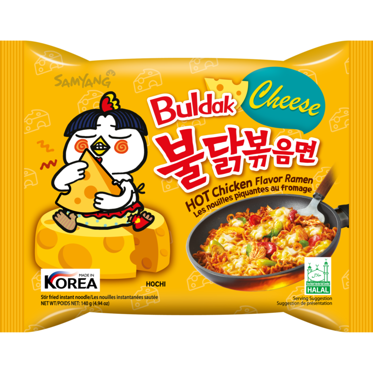 Mì khô gà cay phô mai Buldak (140g)