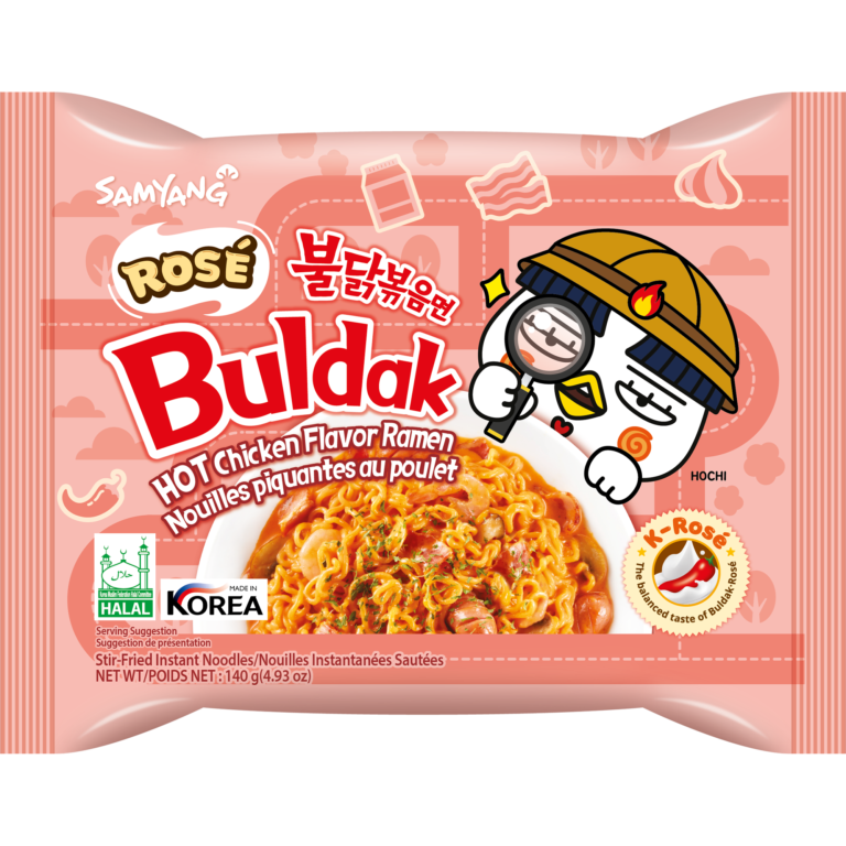 Mì khô gà cay hoa hồng Buldak (140g)