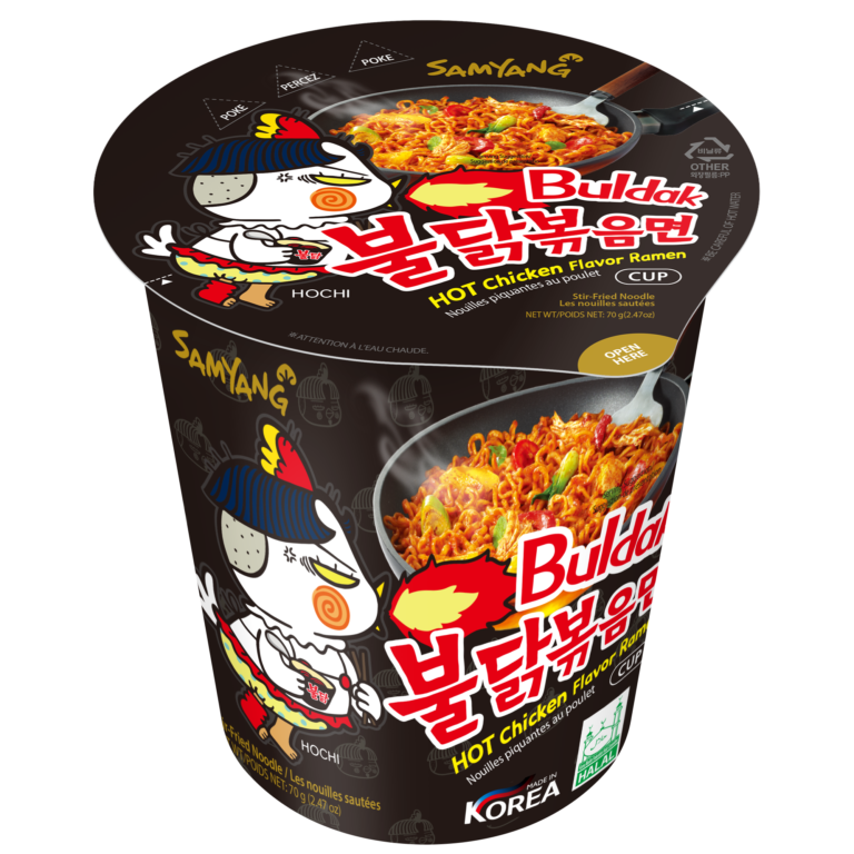 Mì ly khô gà cay Buldak (70g)