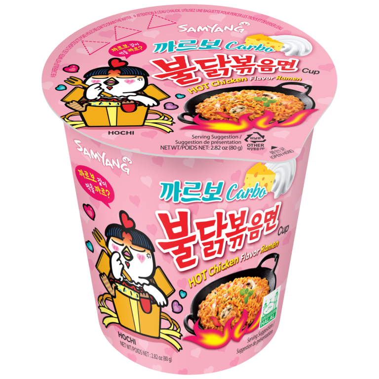 Mì ly khô gà cay Carbonara Buldak (80g)