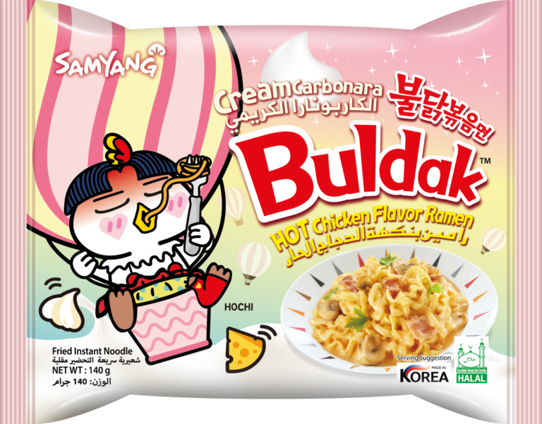Buldak Ramen Cream Carbonara (140g)