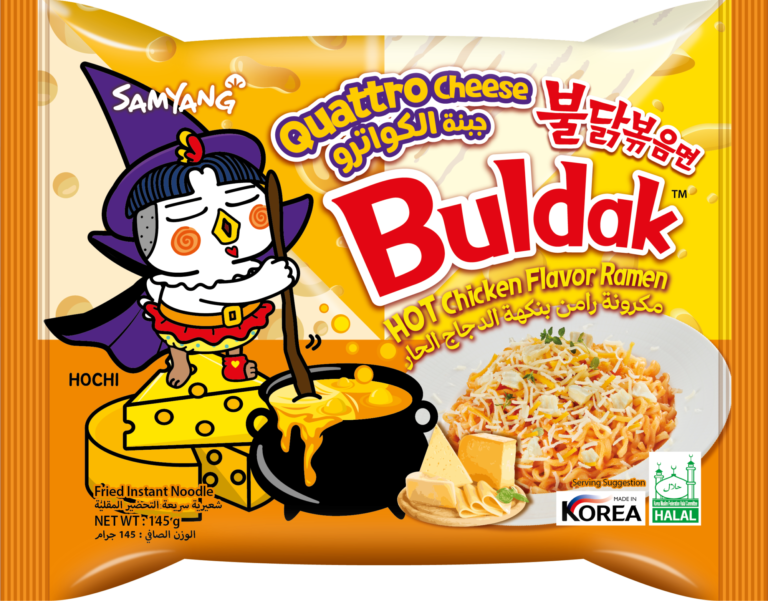 Buldak Ramen Quattro Cheese (145g)