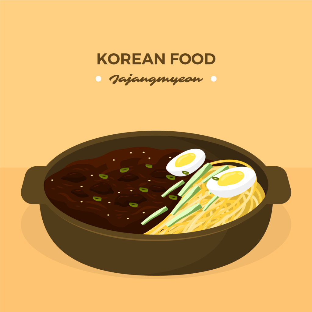 buldak recipe, jjajang noodles, jajangmyeon recipe, buldak jjajang, best buldak recipe, buldak pizza, buldak hotdog, black bean noodles