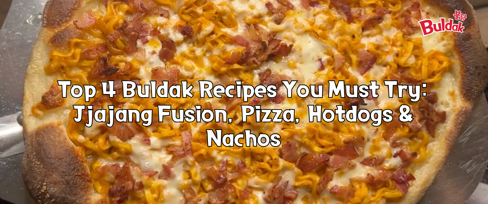 buldak recipe, jjajang noodles, jajangmyeon recipe, buldak jjajang, best buldak recipe, buldak pizza, buldak hotdog, black bean noodles