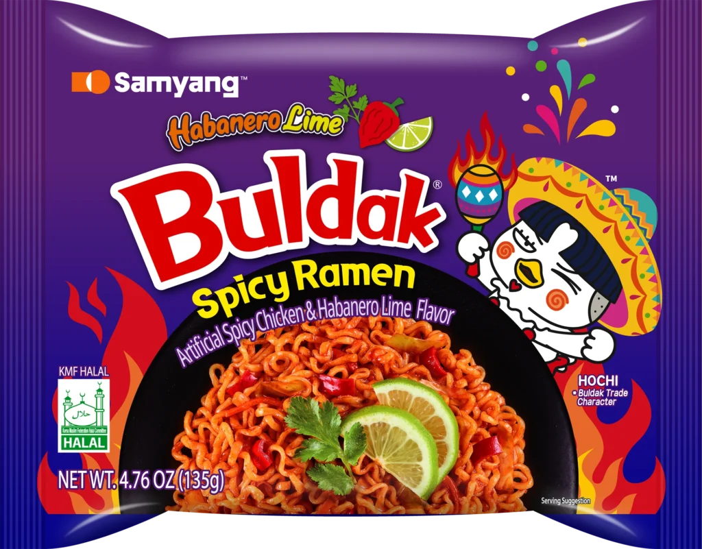 spicy halloween, buldak chips, halloween ramen, Easy halloween food ideas, Easy Halloween Snacks