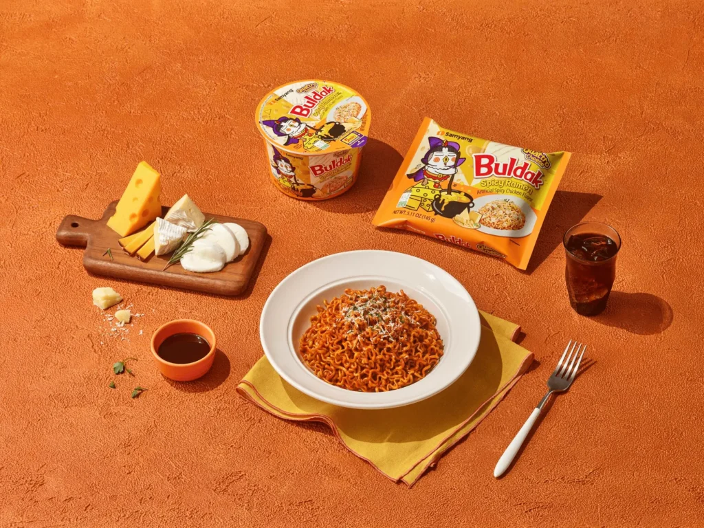 creamy Carbonara Buldak, Carbonara buldak, creamy Carbonara ramen, Carbonara Buldak Recipe, Samyang noodles creamy Carbonara
