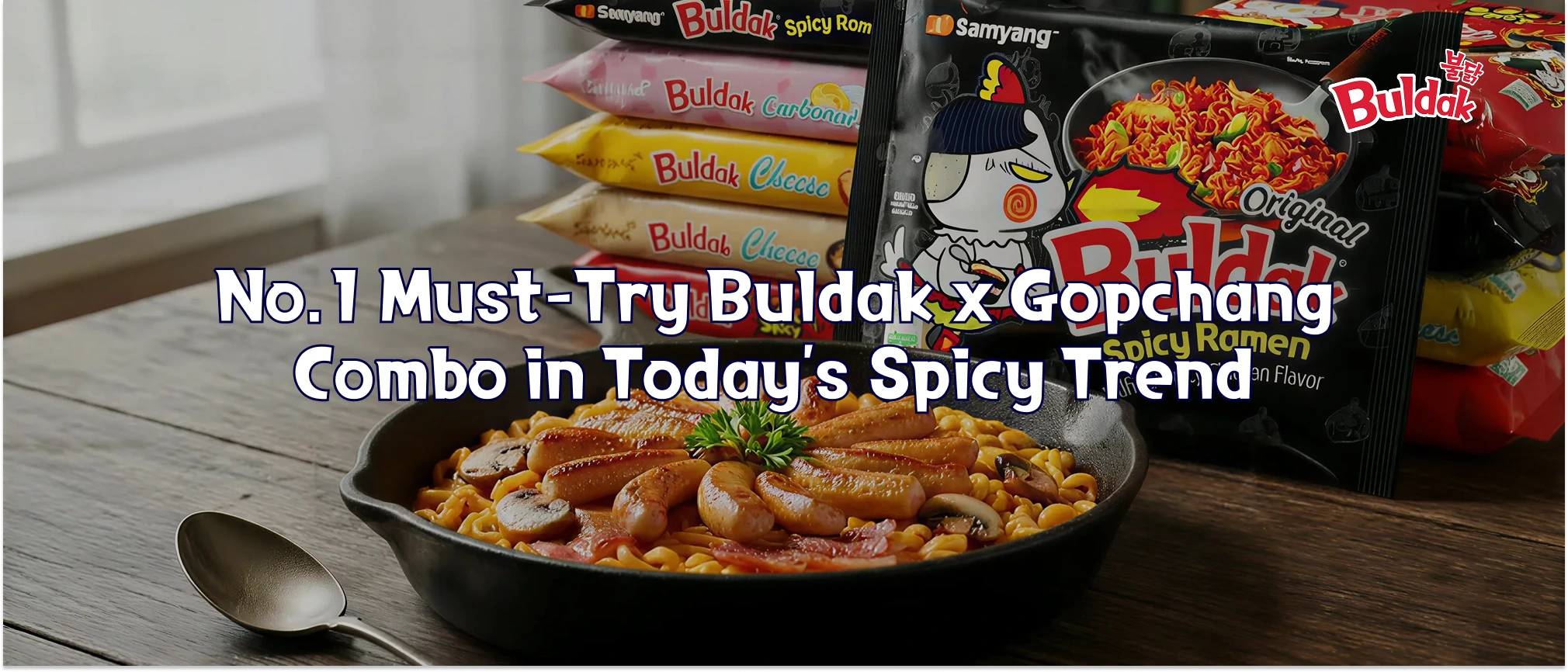 No.1 Must-Try Buldak x Gopchang Combo in Today's Spicy Trend